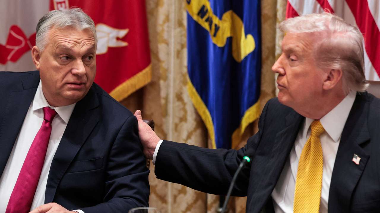 U.S. President Trump meets with Hungary's Prime Minister Orban at the White House