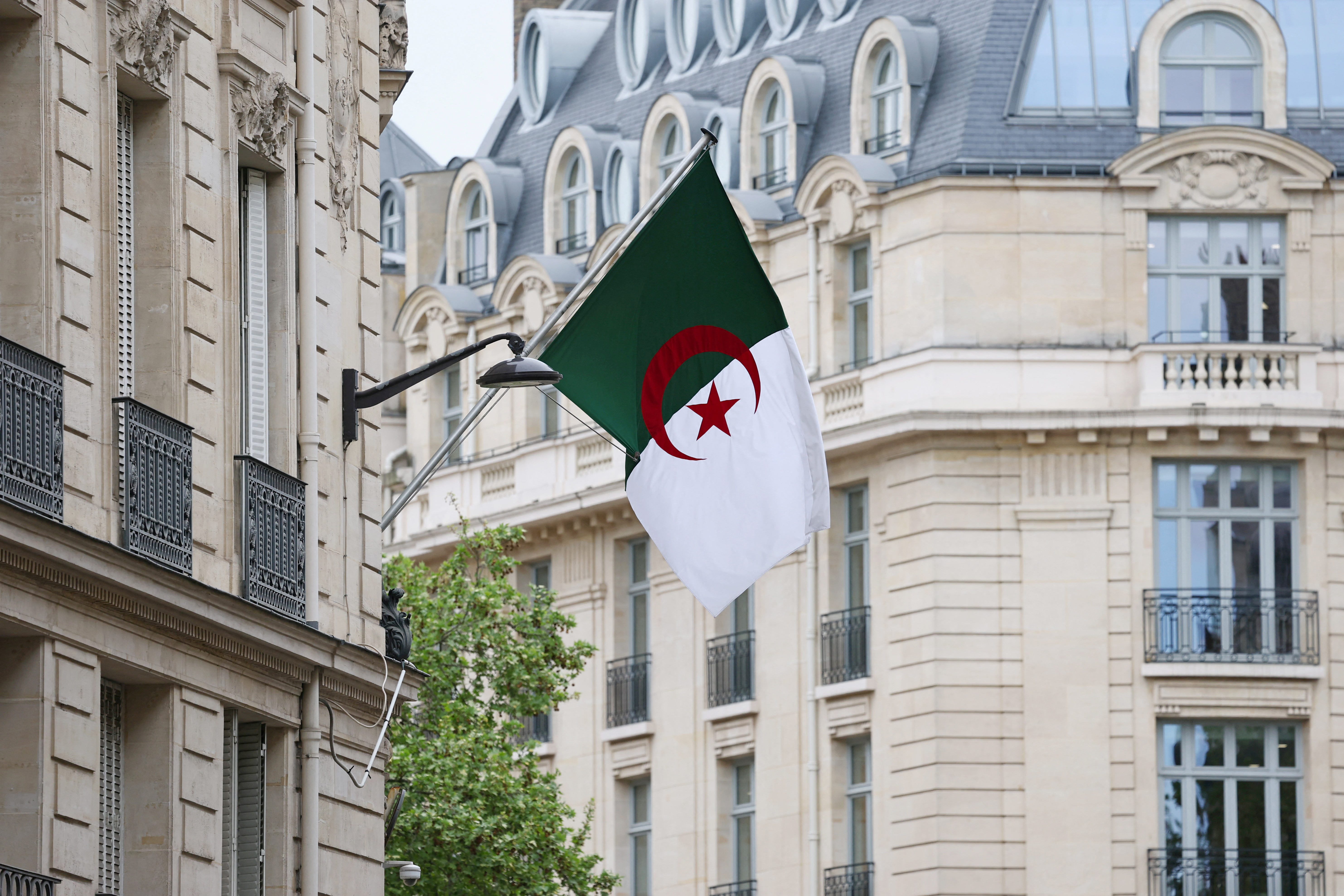 The Algerian Embassy in Paris