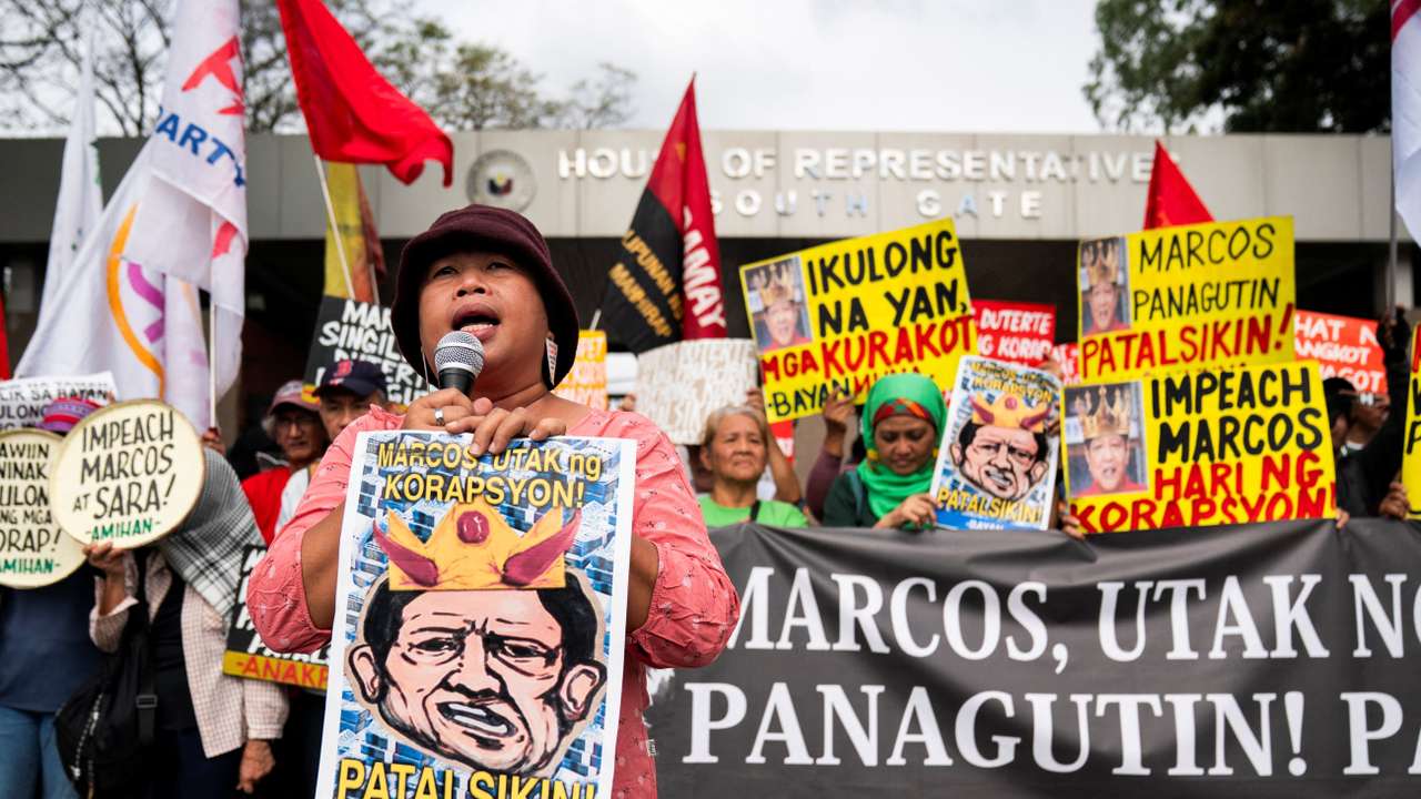 Protest calling for the impeachment of Philippine President Ferdinand Marcos Jr.