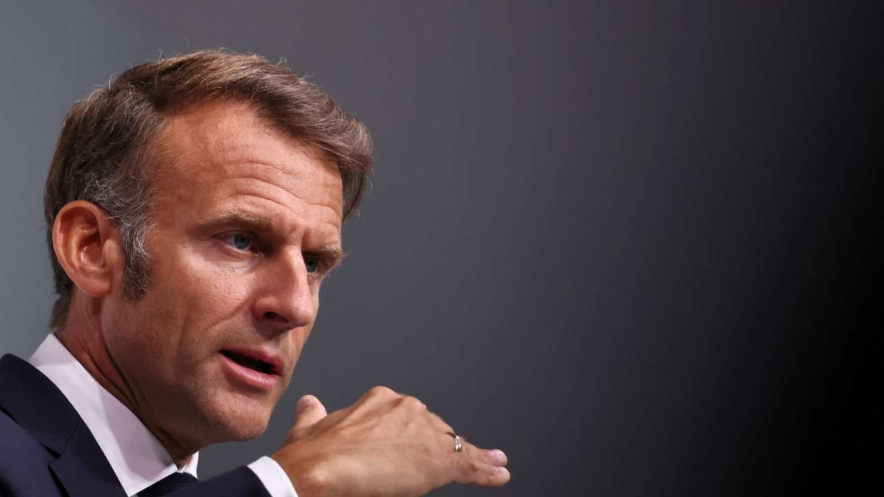 France's Macron and Germany's Merz attend a Franco-German cabinet meeting in Toulon