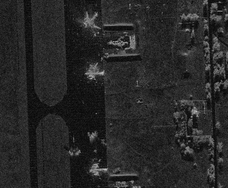 Satellite image of Belaya airfield in Irkutsk region