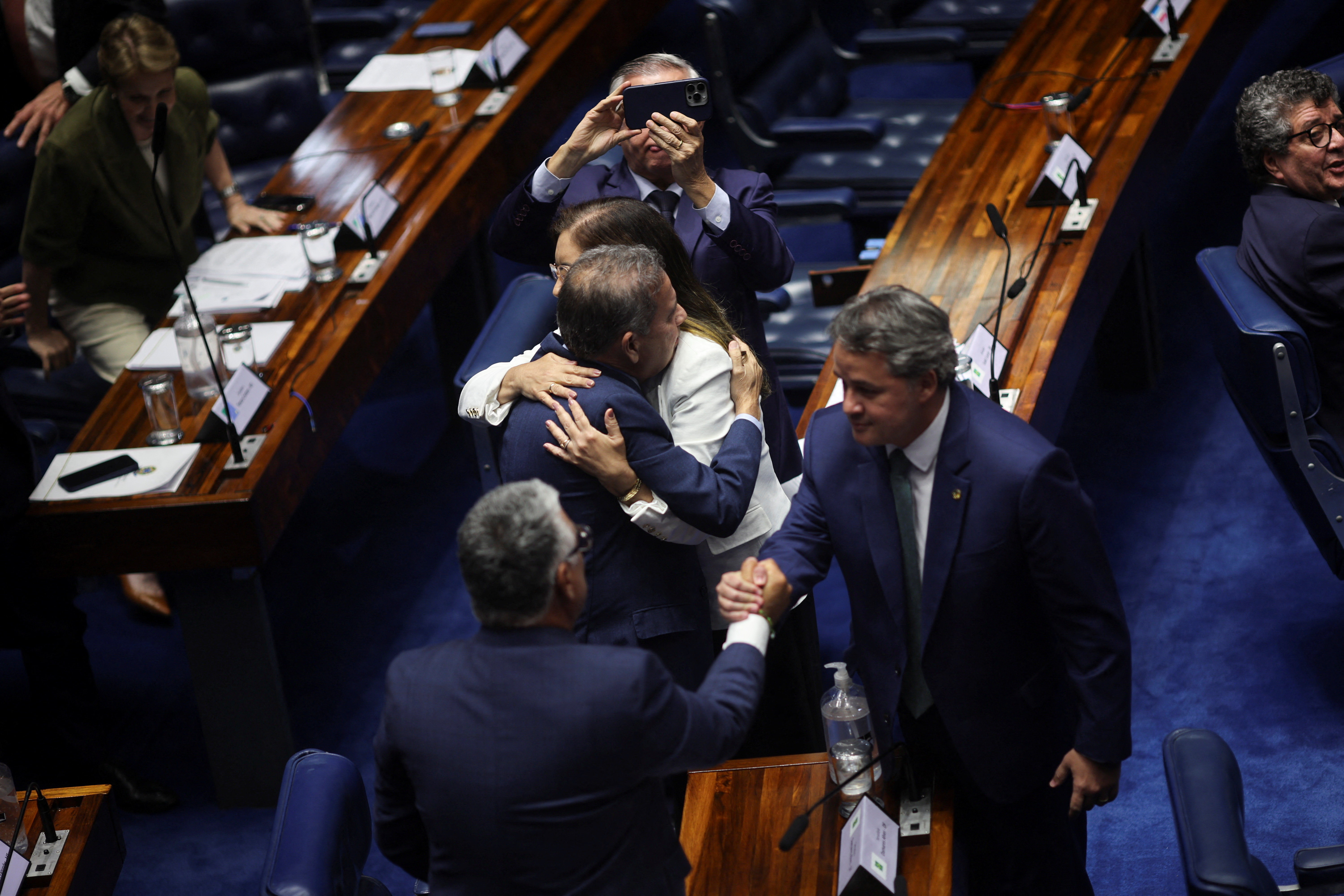 Brazil’s senate advances bill that could reduce Bolsonaro’s prison sentence
