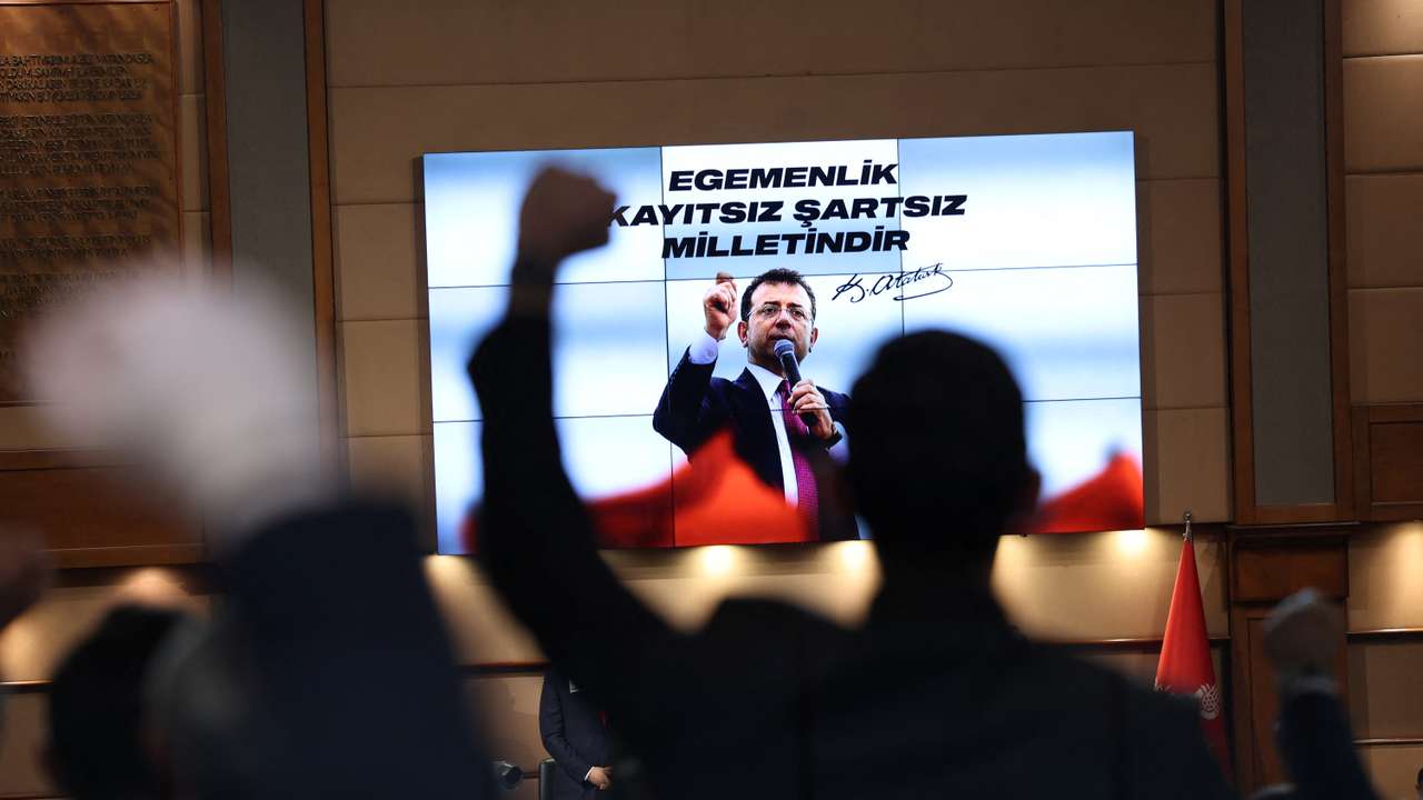 Turkey's opposition elects interim Istanbul mayor after Imamoglu's jailing