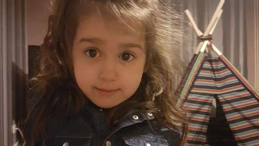 Undated handout image of Sara Sharif from when she was 4 years old