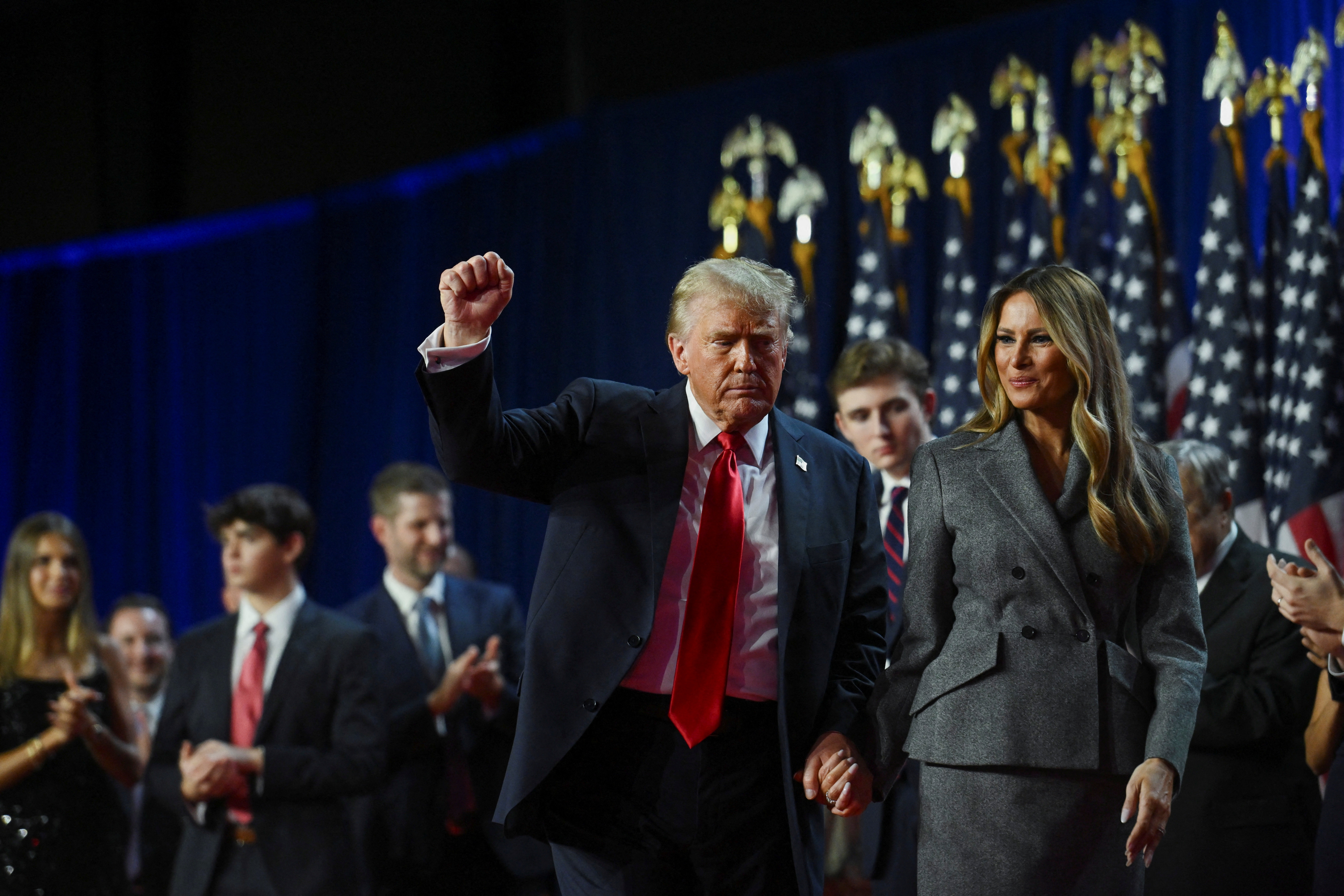 2024 U.S. Presidential Election Night, at Palm Beach County Convention Center, in West Palm Beach, Florida