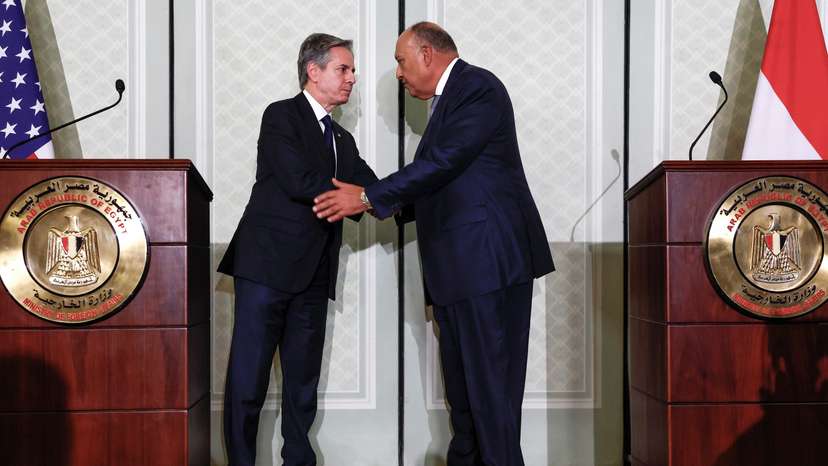 U.S. Secretary of State Antony Blinken visits Cairo