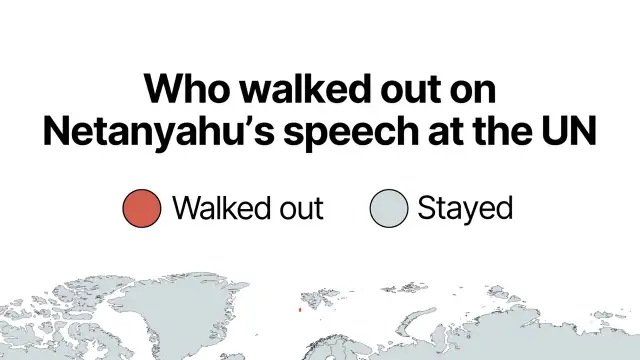 Netanyahu’s UN speech sparks mass walkout by dozens of delegations