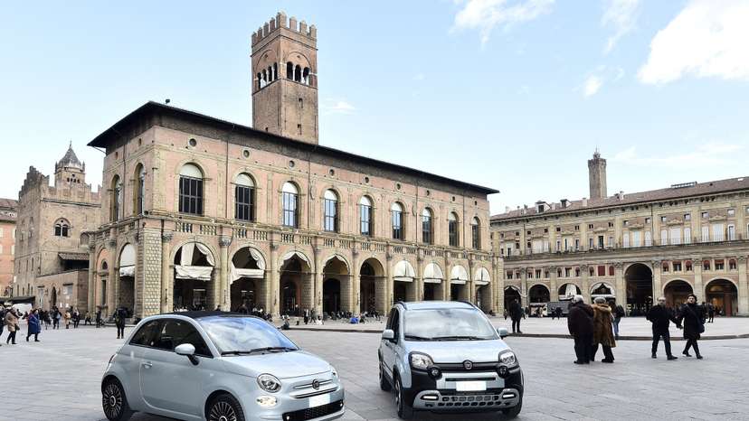 FILE PHOTO: Fiat Chrysler presents mild-hybrid versions of its 500 and Panda models