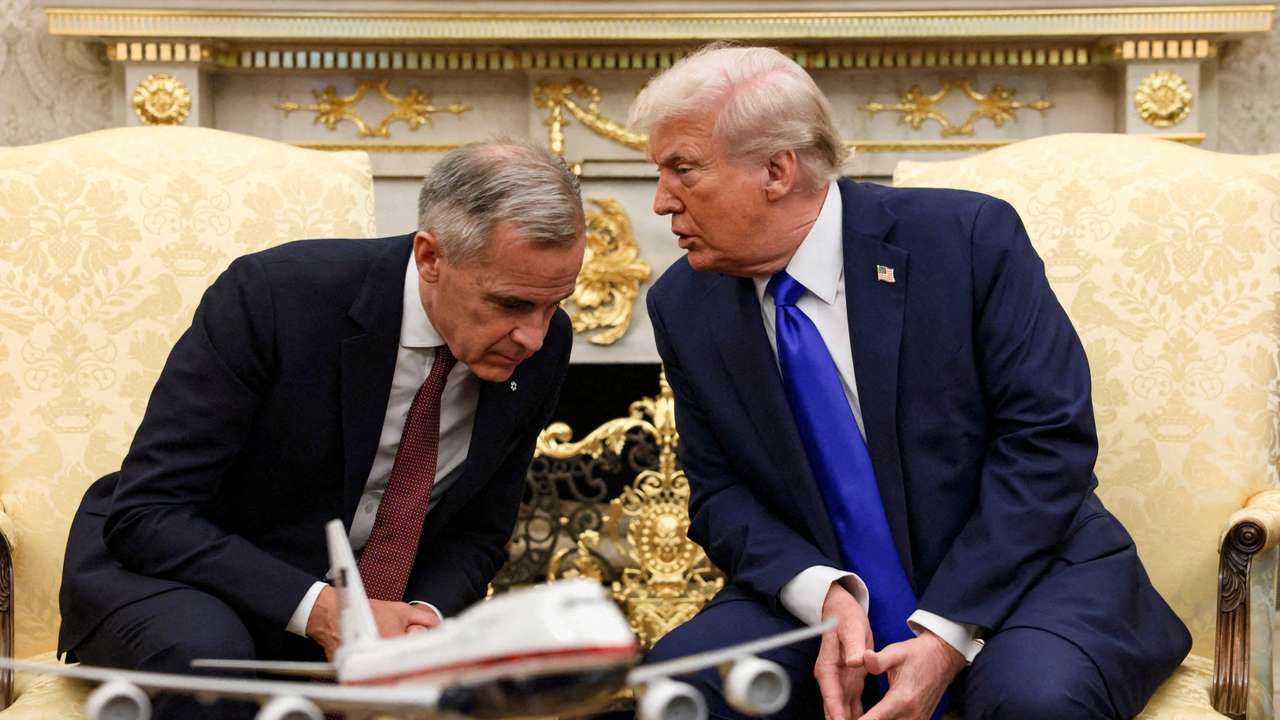 FILE PHOTO: Canada's Prime Minister Mark Carney visits Washington, D.C.