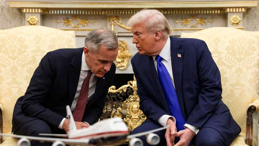 FILE PHOTO: Canada's Prime Minister Mark Carney visits Washington, D.C.