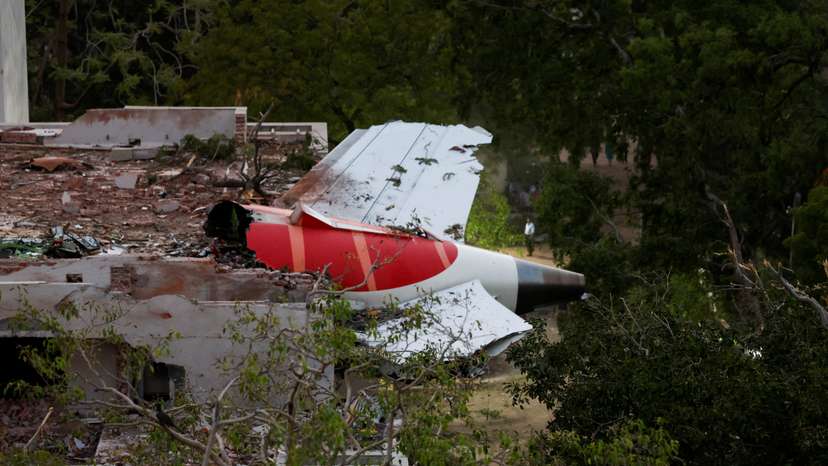 FILE PHOTO: Air India plane crash in Ahmedabad