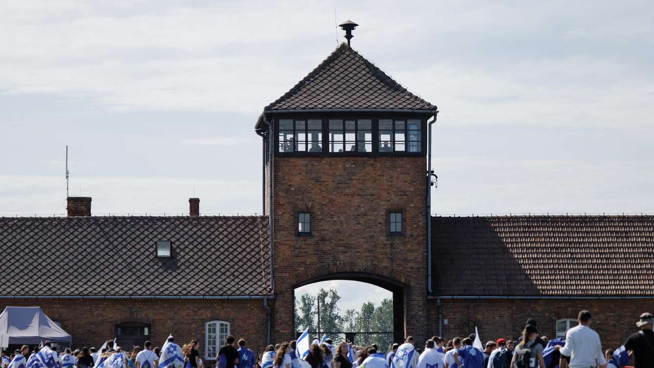Annual International March of the Living at former Auschwitz Nazi German death camp