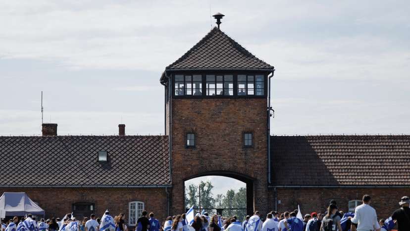 Annual International March of the Living at former Auschwitz Nazi German death camp