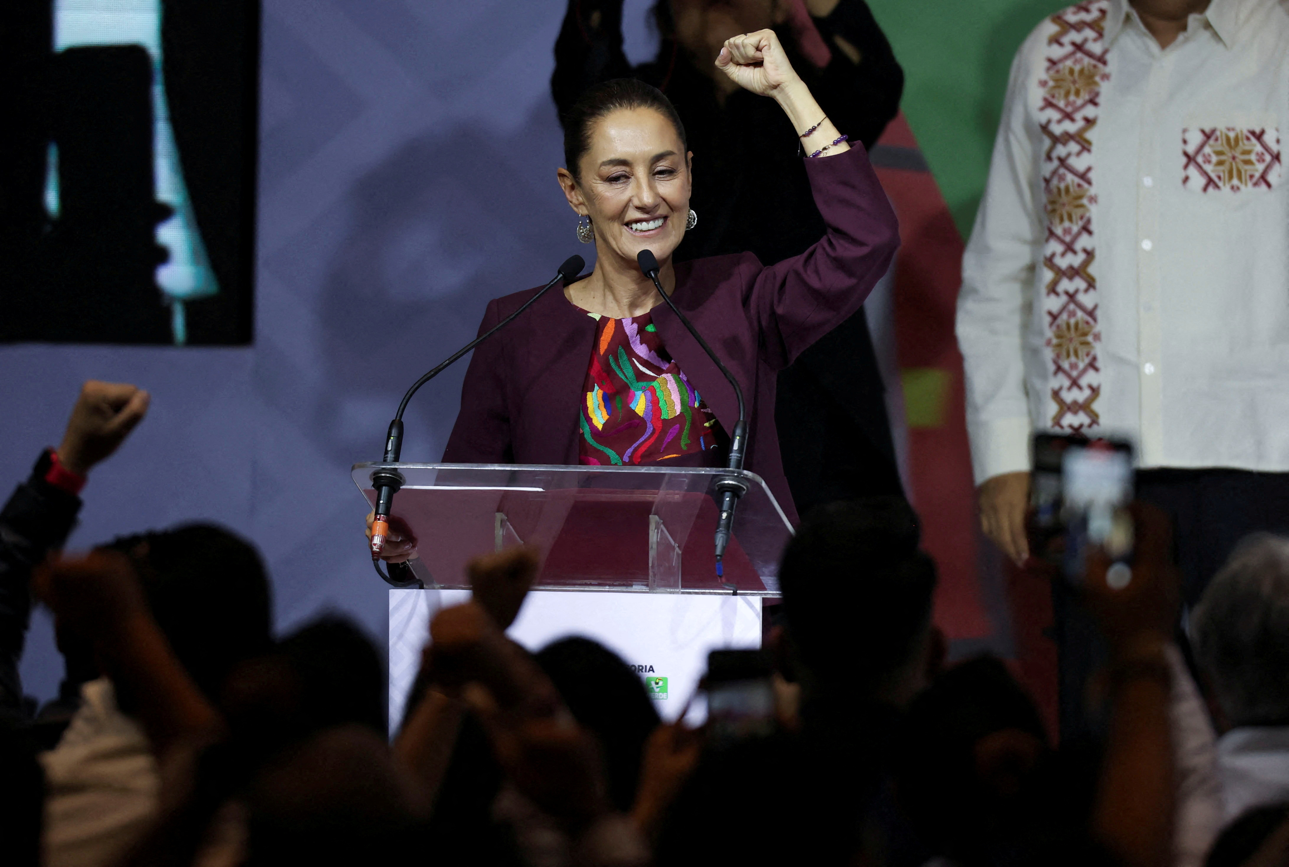 FILE PHOTO: Registration of Claudia Sheinbaum of MORENA party as presidential candidate for 2024, in Mexico City