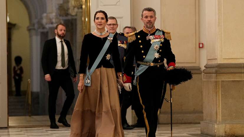 New Year's reception, in Copenhagen
