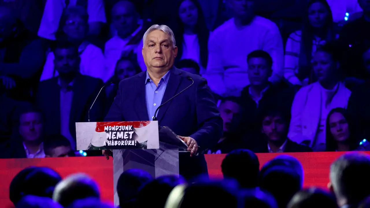 Hungarian PM Orban holds major campaign rally in Debrecen