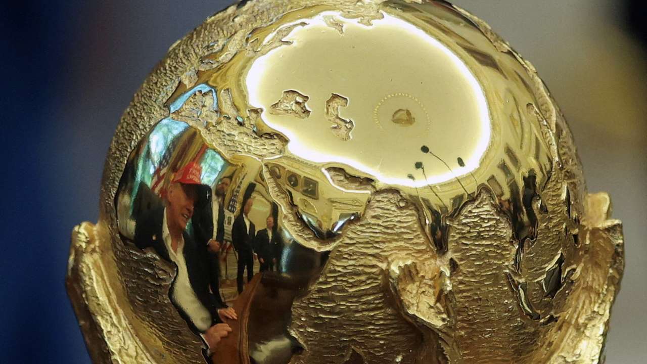 U.S. President Trump makes an announcement on 2026 FIFA World Cup, at the White House