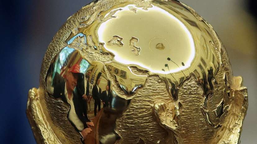 U.S. President Trump makes an announcement on 2026 FIFA World Cup, at the White House