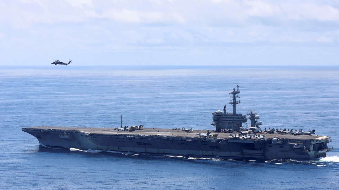 FILE PHOTO: Southern Seas tactical and operational support naval exercises between the Colombian and U.S. navies in Buenaventura