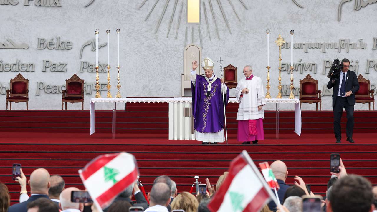 Pope Leo XIV visits Lebanon during his first apostolic journey
