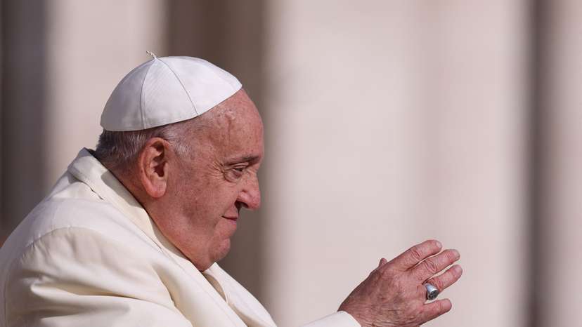 Pope Francis holds weekly audience