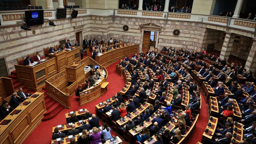 Vote for Greek president at parliament in Athens