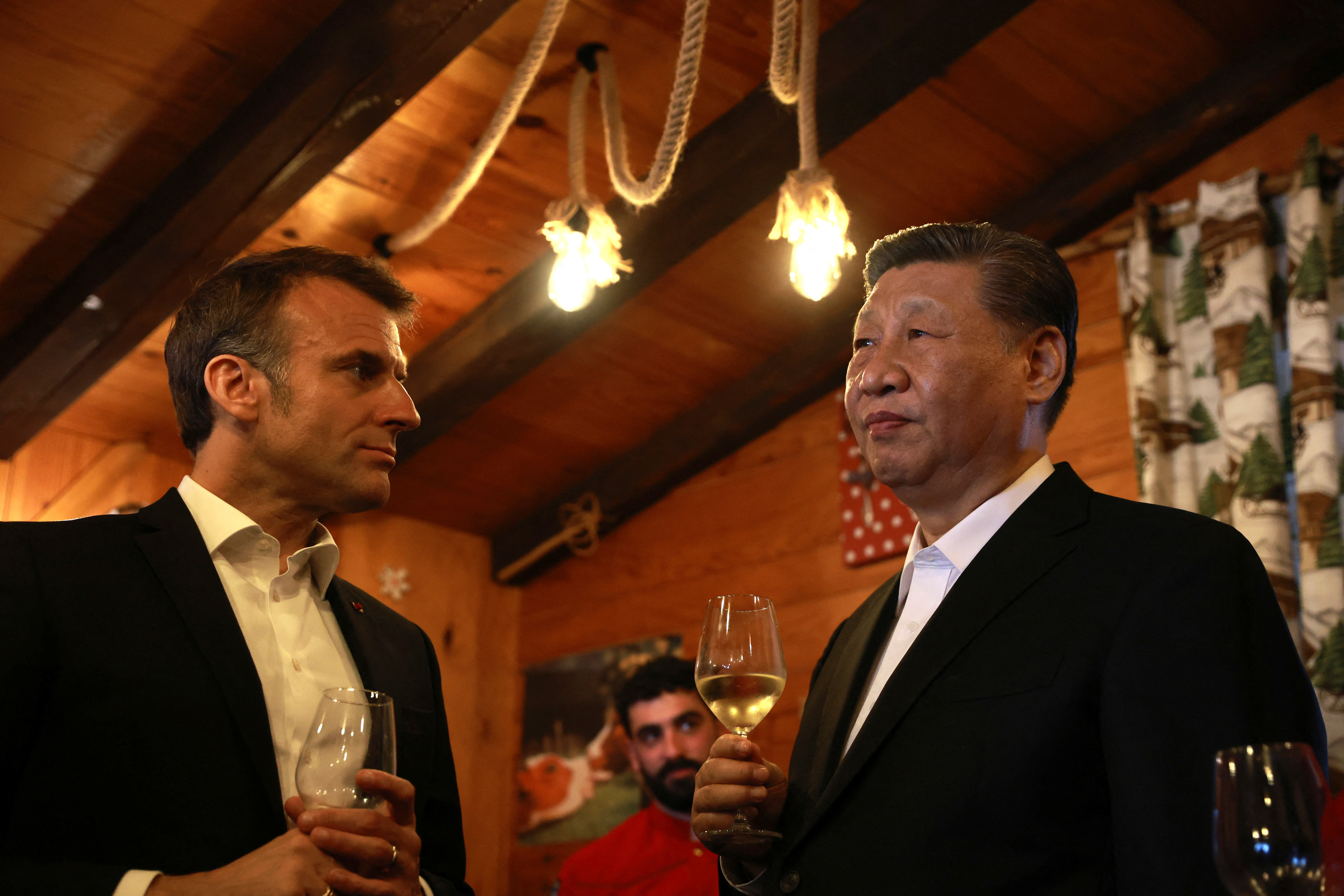 China's President Xi Jinping visits France