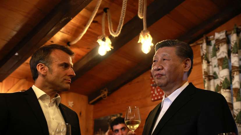 China's President Xi Jinping visits France