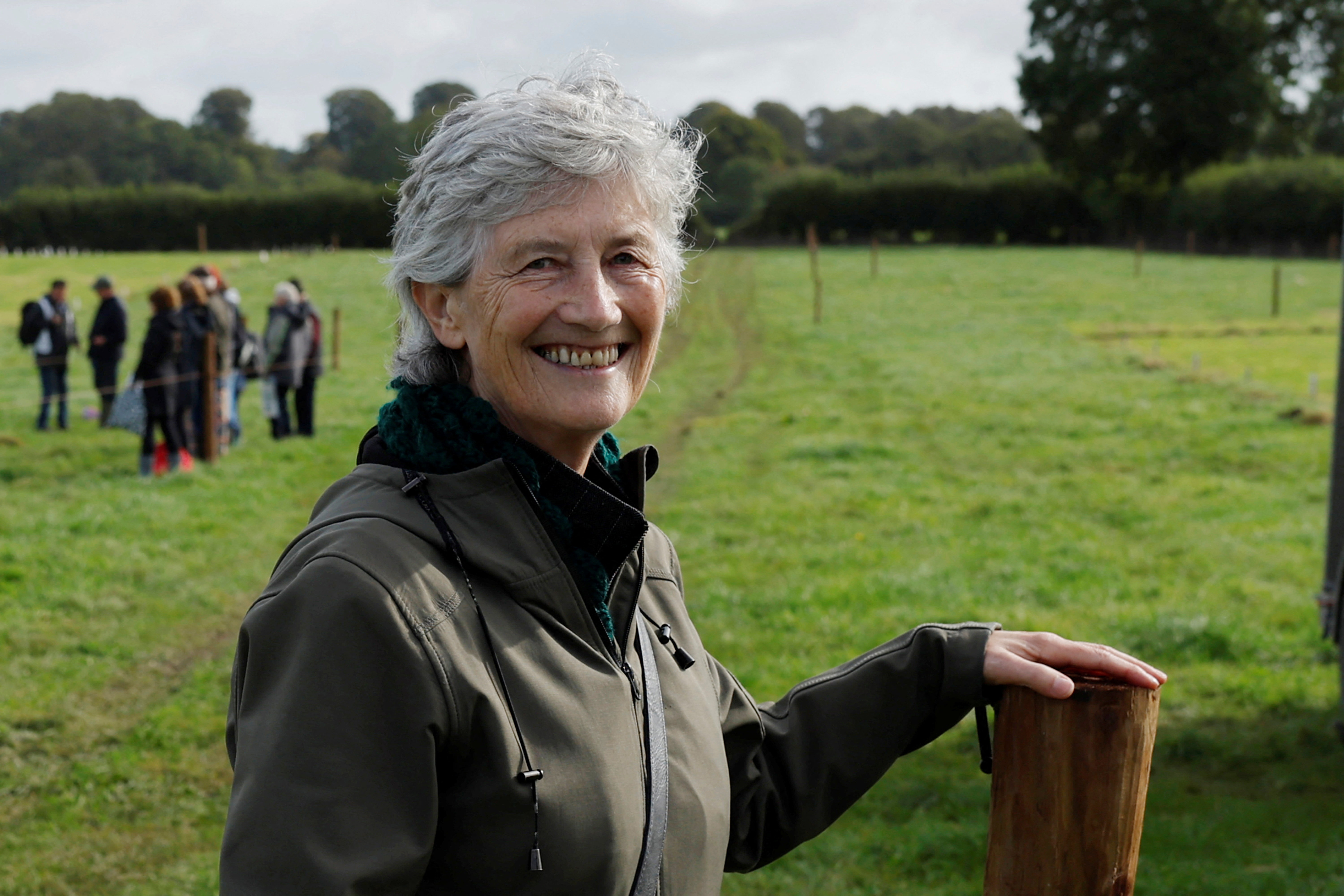 FILE PHOTO: Irish presidential candidate Connolly attends Irish National Ploughing Championships in Screggan
