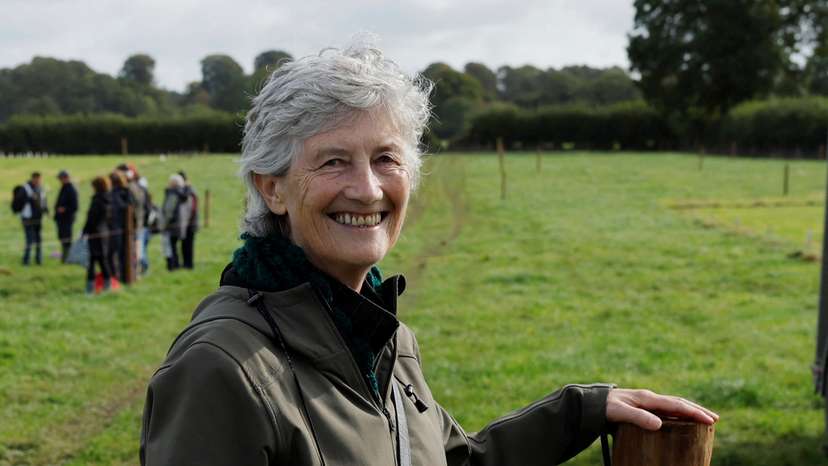 FILE PHOTO: Irish presidential candidate Connolly attends Irish National Ploughing Championships in Screggan