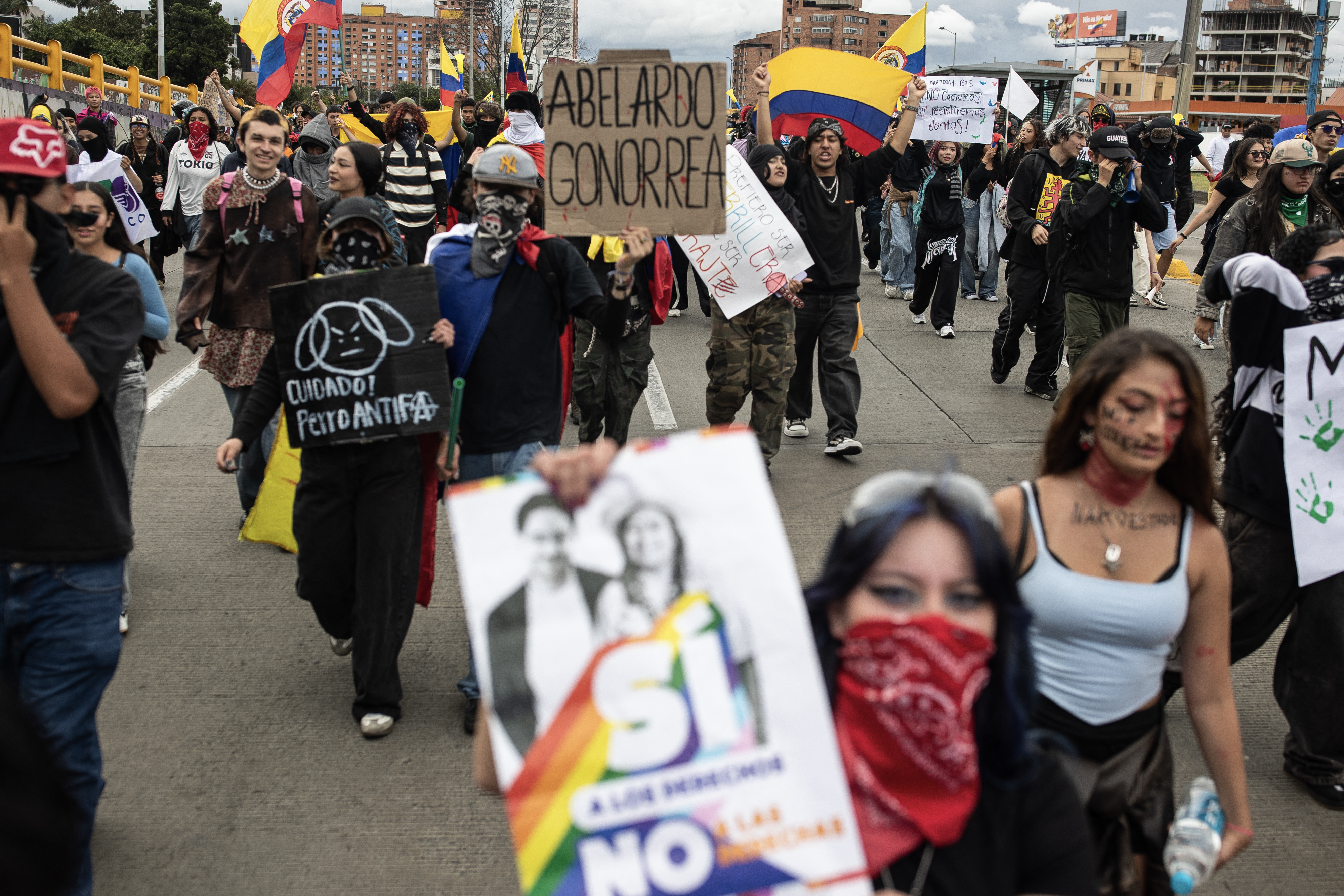 Colombia’s protest battle puts Espriella’s new rules to the test