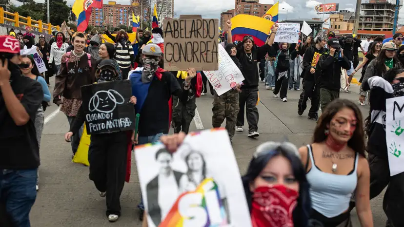 Colombia’s protest battle puts Espriella’s new rules to the test