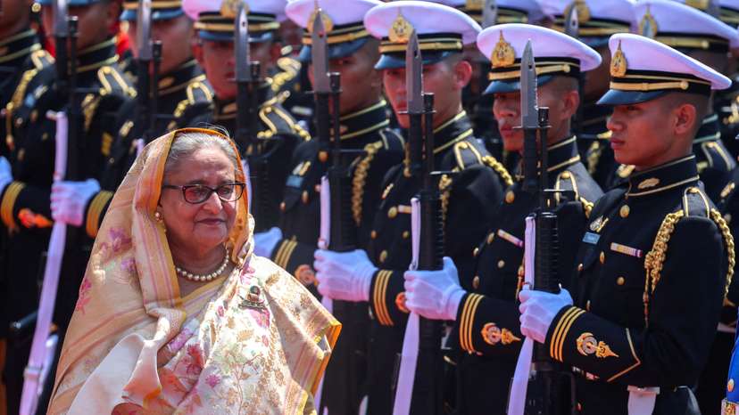FILE PHOTO: Bangladeshi Prime Minister Sheikh Hasina visits Thailand