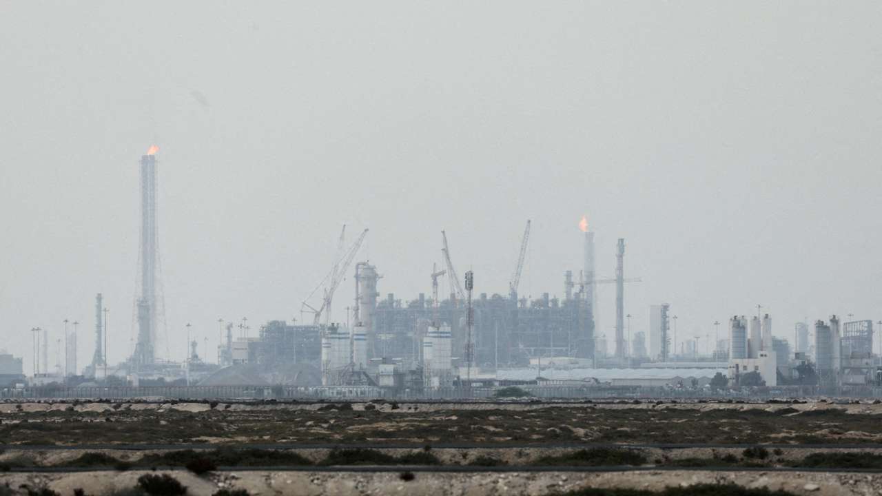 FILE PHOTO: QatarEnergy's liquefied natural gas (LNG) production facilities, amid the U.S.-Israeli conflict with Iran