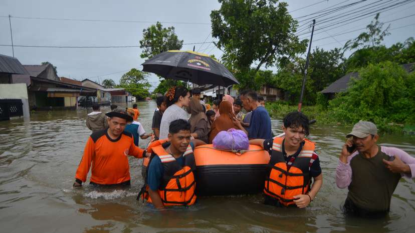 Floods in Padang, West Sumatra province