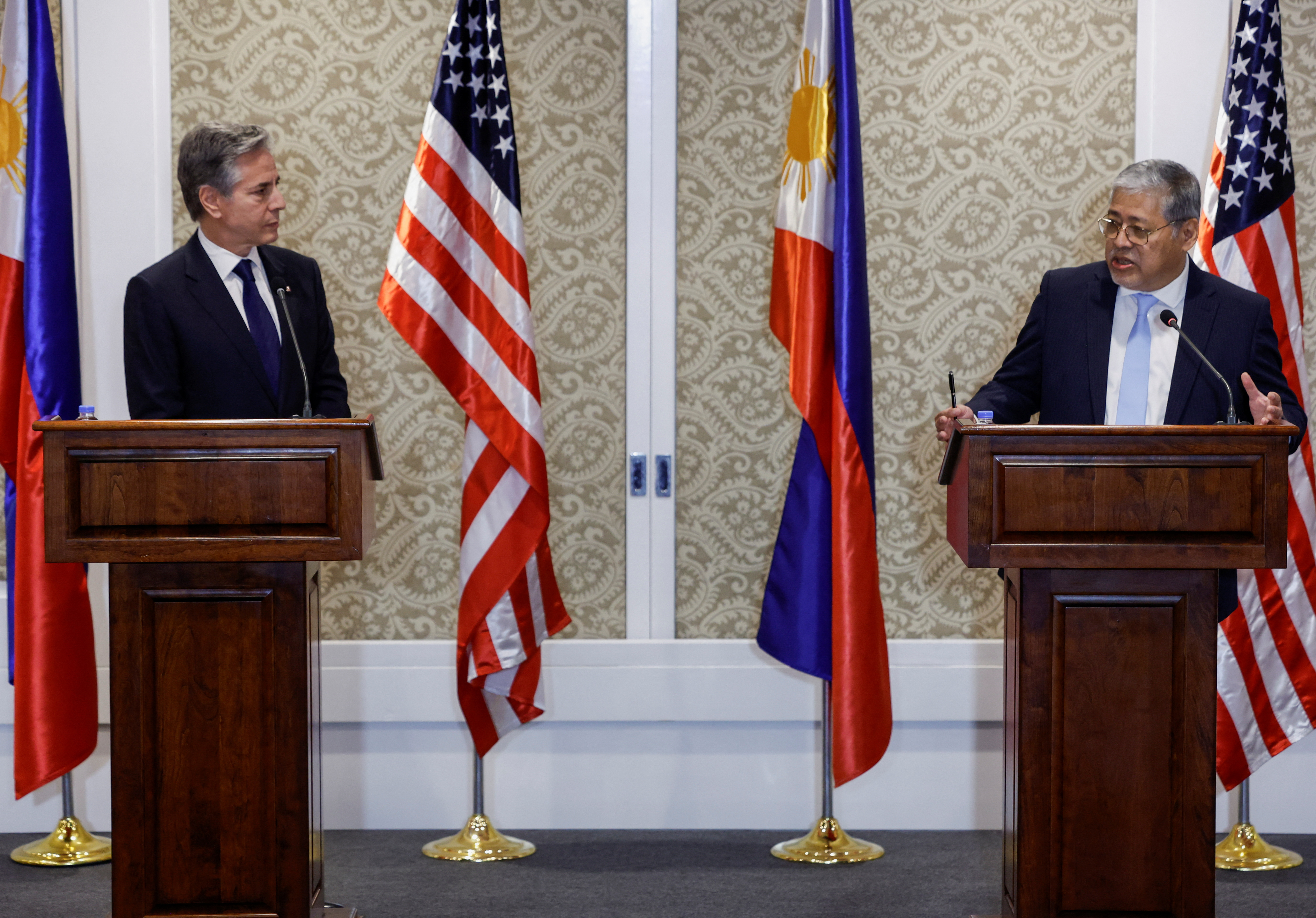 U.S. Secretary of State Blinken visits the Philippines