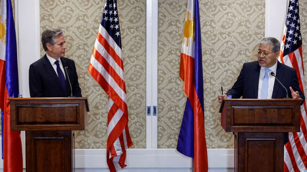 U.S. Secretary of State Blinken visits the Philippines