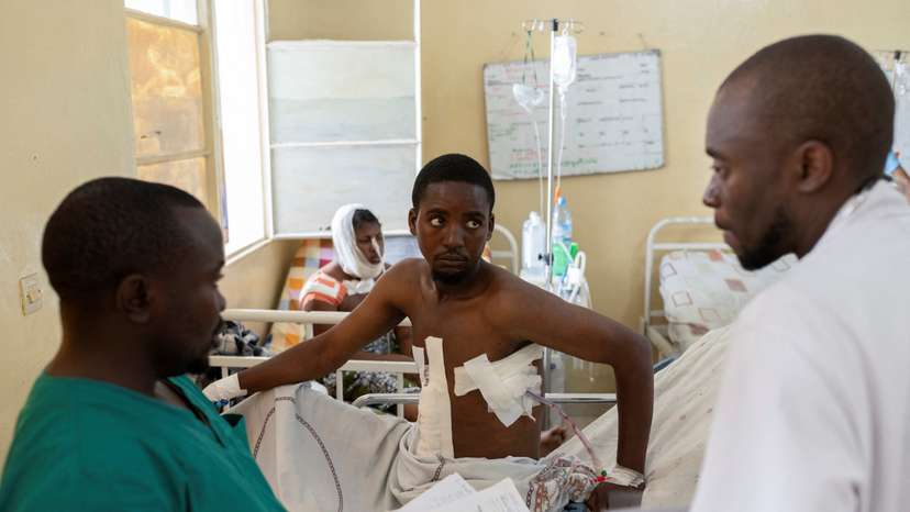 Few days after the M23 rebel group seized the town of Goma, in Goma