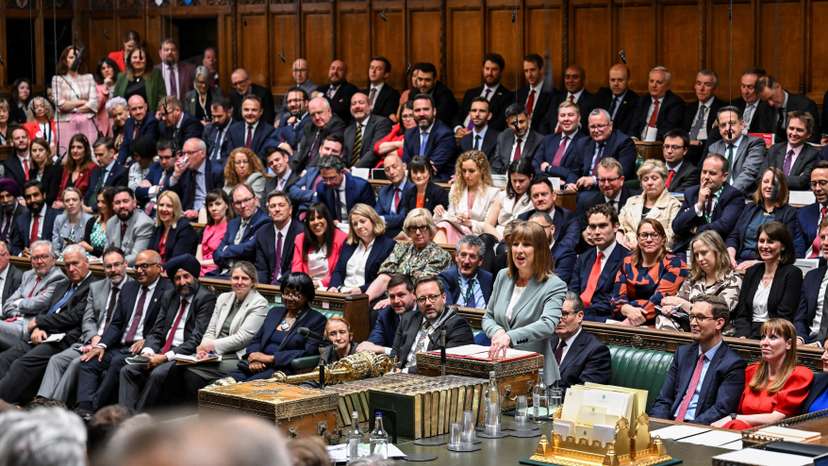 Spending Review 2025 presentation at the House of Commons in London