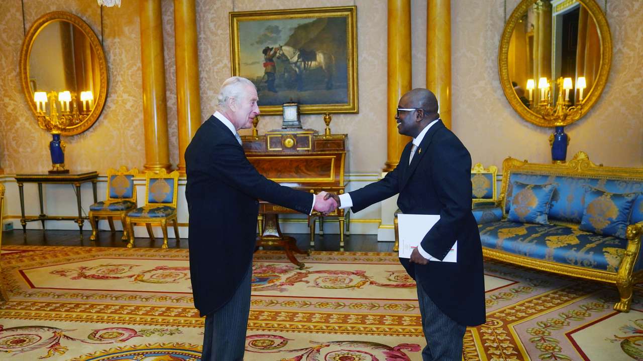 Audience at Buckingham Palace