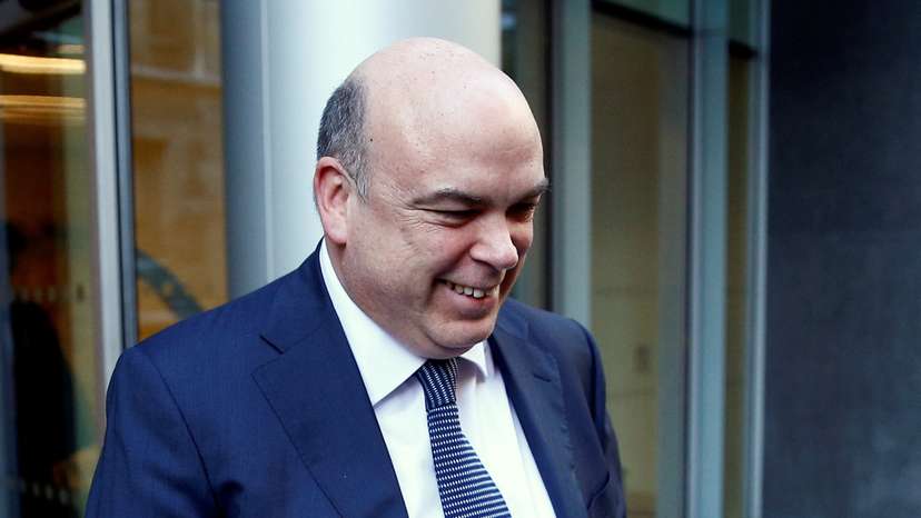 FILE PHOTO: British entrepreneur Mike Lynch leaves the High Court in London