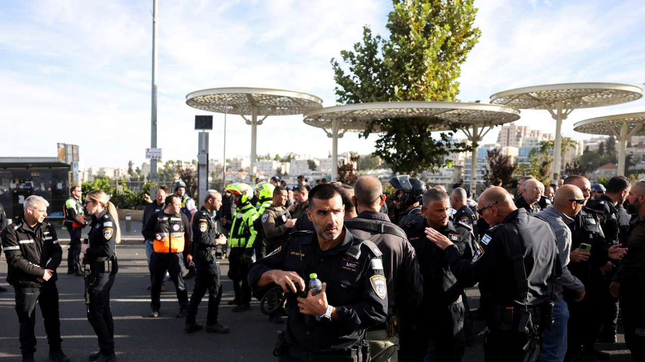 Aftermath of a violent incident in Jerusalem