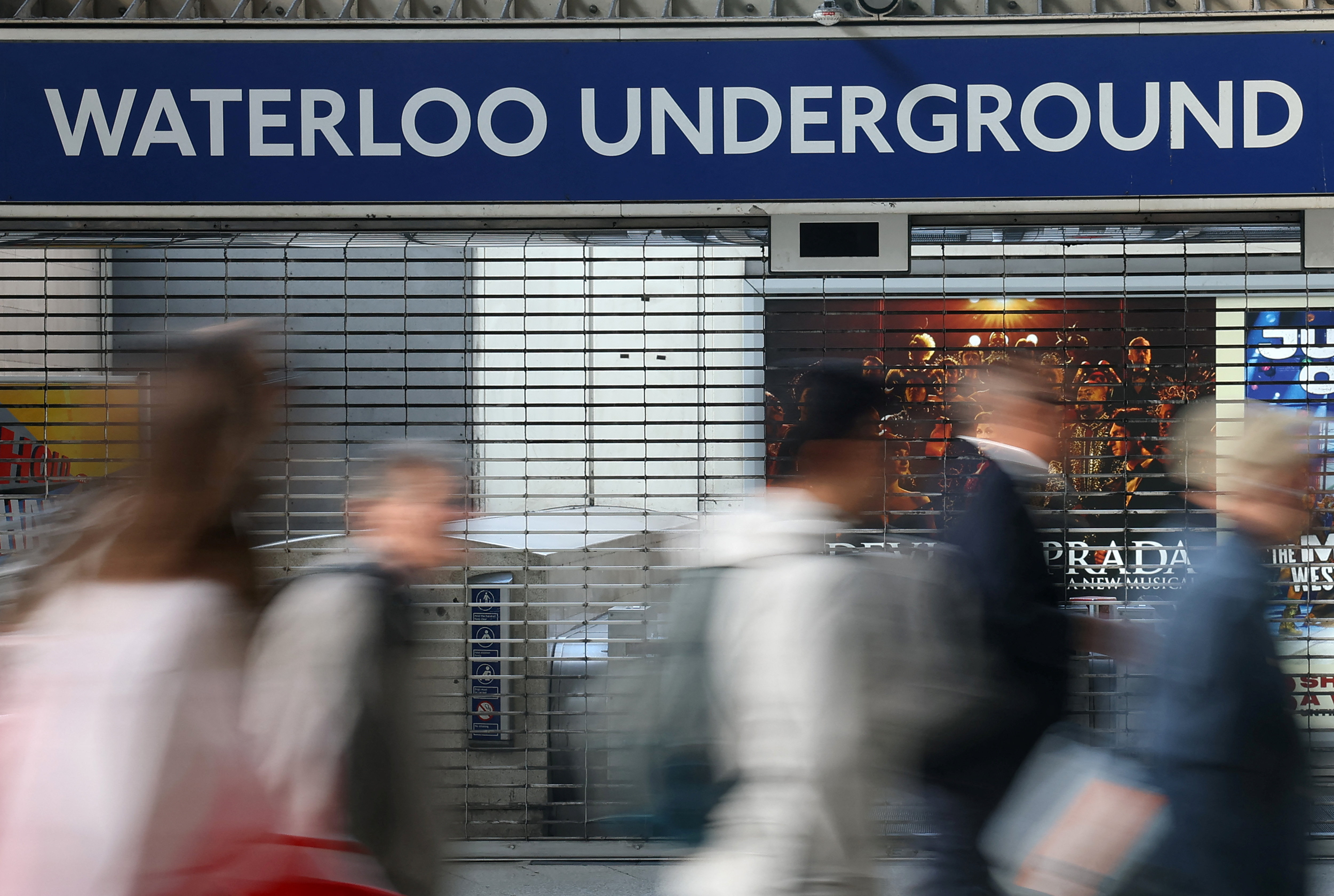 London Tube rail strikes continue in London