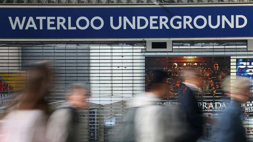 London Tube rail strikes continue in London