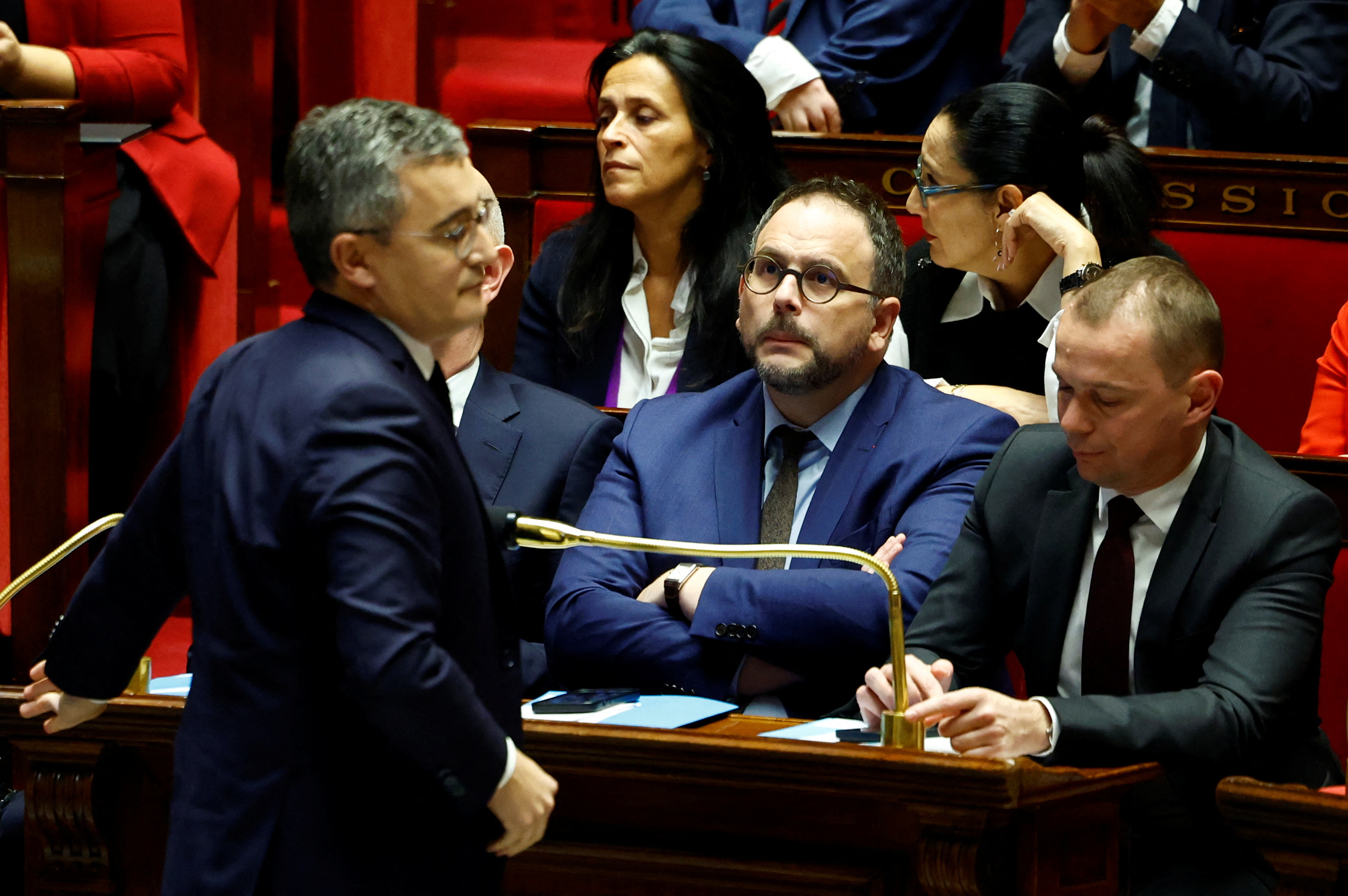 The questions to the government session at the National Assembly in Paris
