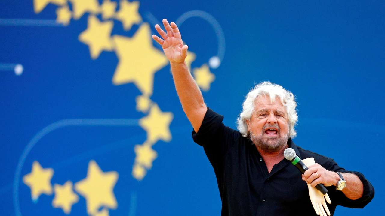 FILE PHOTO: Italy's 5-Star Movement rally in Rome
