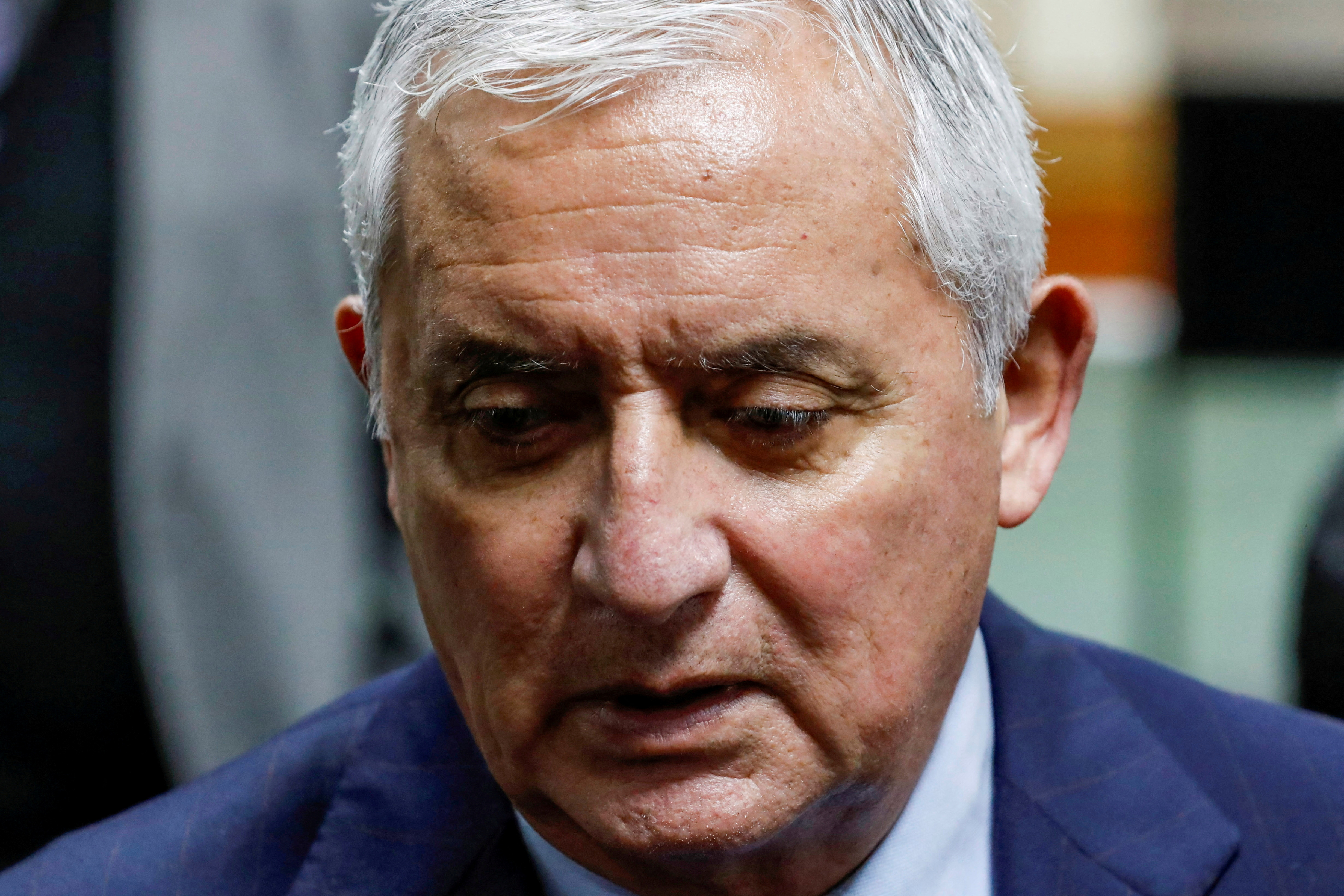 FILE PHOTO: Former Guatemalan President Otto Perez Molina found guilty of corruption case in Guatemala City