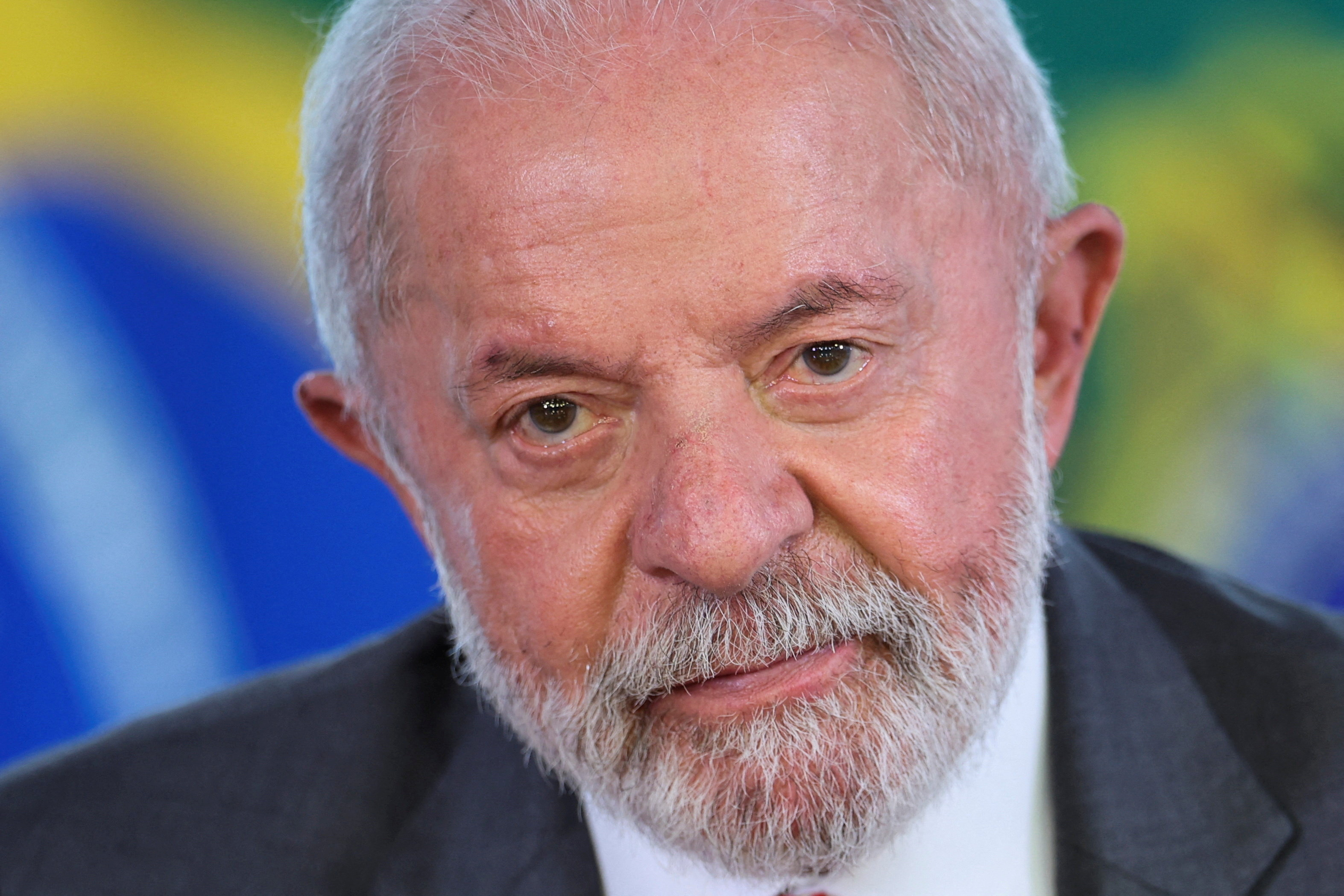 FILE PHOTO: Brazil's President Luiz Inacio Lula da Silva attends a ceremony at the Planalto Palace