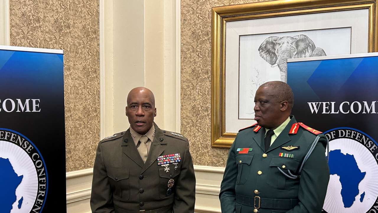 Militaary leaders attend U.S.-Africa defense conference in Gaborone, Botswana