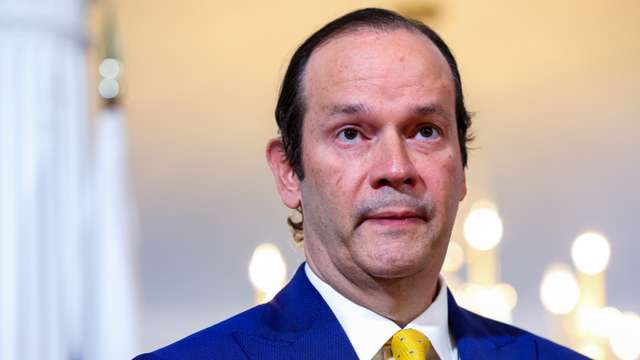FILE PHOTO: Panamanian Foreign Minister Javier Martinez Acha speaks during the Americas Partnership for Economic Prosperity Ministerial at the State Department in Washington, U.S.